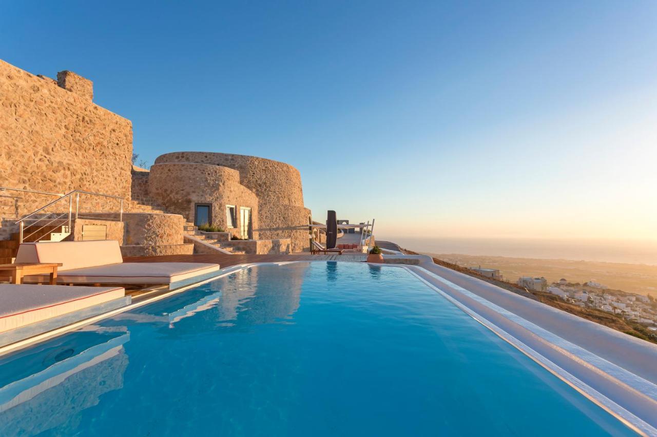 Kamini Santorini Villas Pýrgos エクステリア 写真